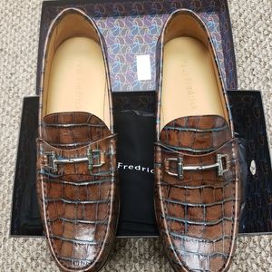 Paul Frederick Alligator Leather Size 13 Shoes